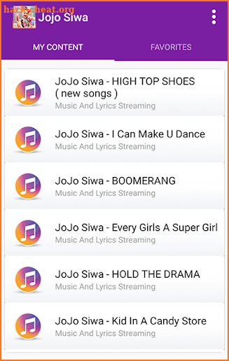 JoJo Shiwa - High Top Shoes Music screenshot