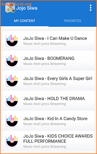 JoJo Siwa - All Songs And Lyrics screenshot