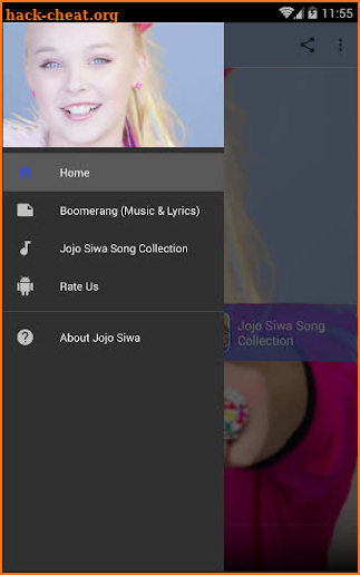 Jojo siwa = BOOMERANG = Music & Lyrics screenshot