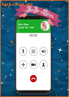 JoJo Siwa fake calling -Exclusive app screenshot