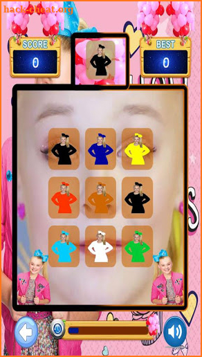 Jojo Siwa Game Match Color screenshot