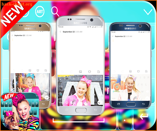 Jojo Siwa Keyboard Themes screenshot