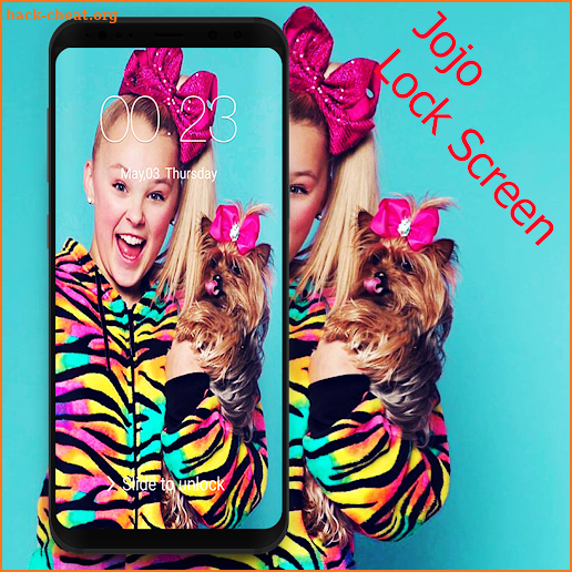 Jojo Siwa Lock Screen Emoji screenshot