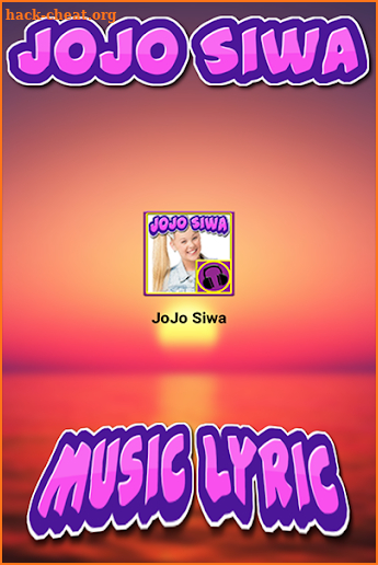 JOJO SIWA MUSIC AND LYRIC screenshot