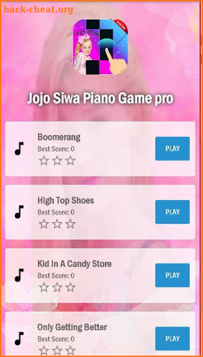 Jojo Siwa Piano Game pro screenshot