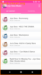 Jojo Siwa songs music screenshot