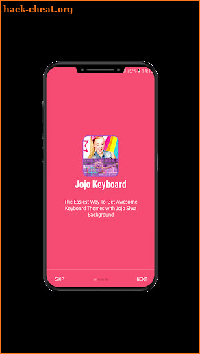 Jojo Siwa Theme Keyboard screenshot