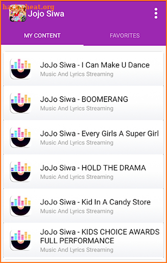 Jojo Siwa -Top Hits Music Lyrics screenshot