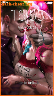 Joker and Harley Lock Screen screenshot