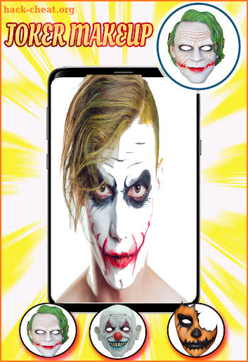 Joker Mask Photo Editor screenshot