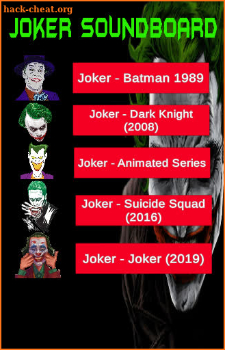 Joker Movie Soundboard screenshot