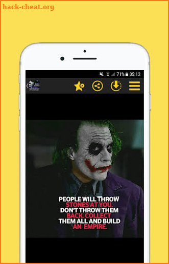 Joker Quotes Wallpaper screenshot