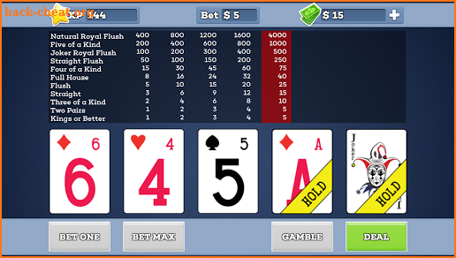 Joker Wild - Video Poker screenshot