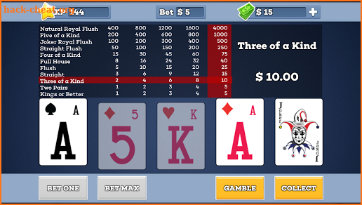Joker Wild - Video Poker screenshot