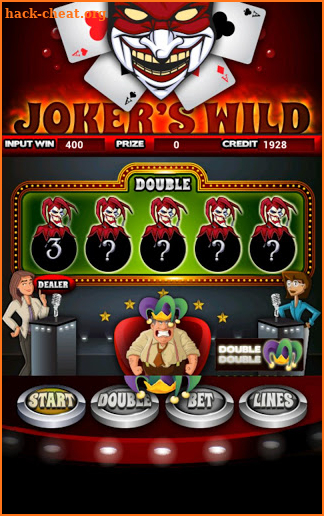 Jokers Wild Slot Machine HD screenshot