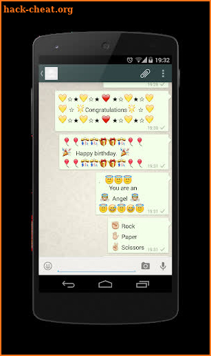 Jokes for WhatsApp with emoji screenshot