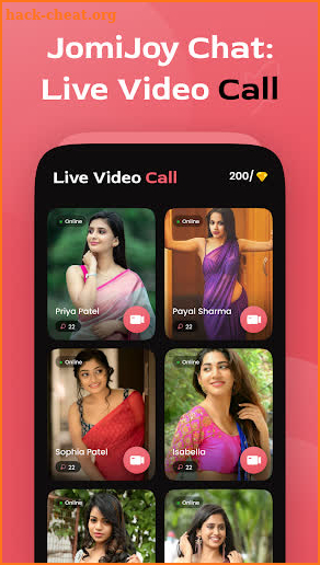 JomiJoy Chat: Live Video Call screenshot