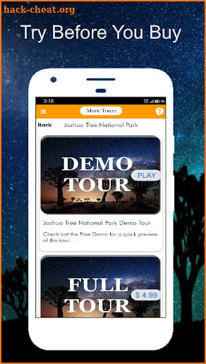 Joshua Tree National Park Audio Driving Tour Guide screenshot