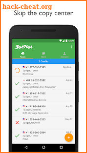 JotNot Fax - Fax from your phone screenshot