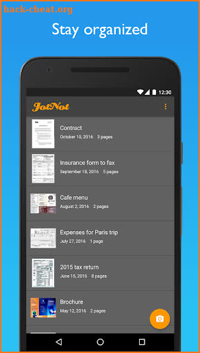 JotNot - PDF Scanner App screenshot