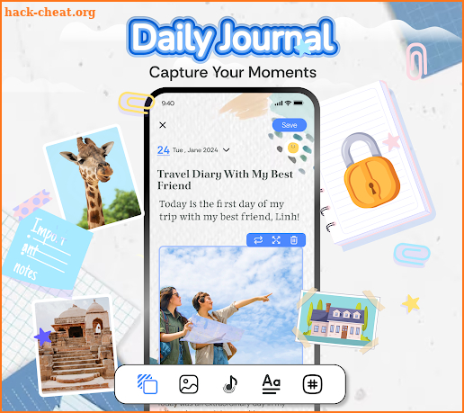 Journal Diary - Daily Notebook screenshot