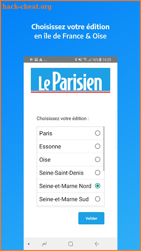 Journal Le Parisien screenshot
