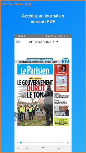 Journal Le Parisien screenshot