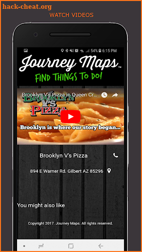 Journey Maps screenshot