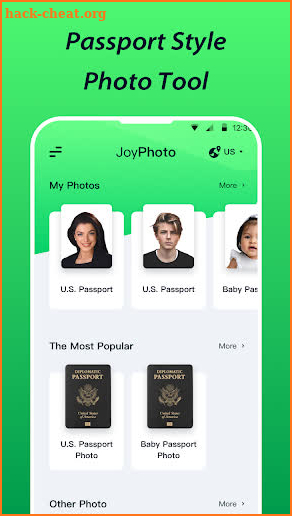 Joy Photo Maker - Passport Photo Editor screenshot
