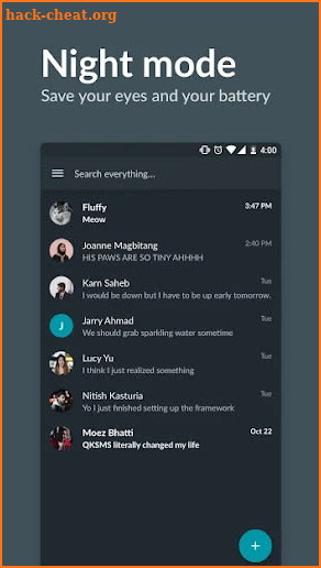 Joy SMS screenshot