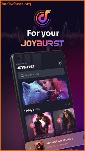 JoyBurst-Audible Moments screenshot