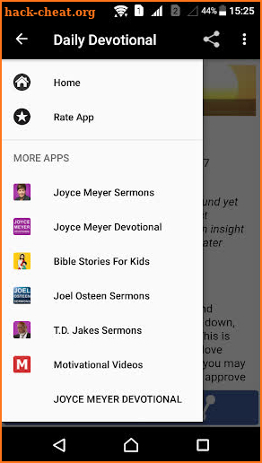Joyce Meyer Daily Devotional screenshot