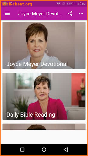 Joyce Meyer Devotion 2019 screenshot
