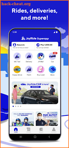 JoyRide - Book Car and MC Taxi screenshot