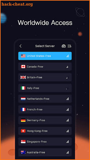 JoySpeeder - Security VPN screenshot