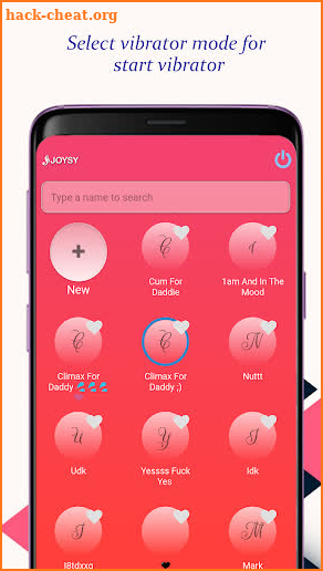 Joysy - Massage Vibration App for Men and Women screenshot