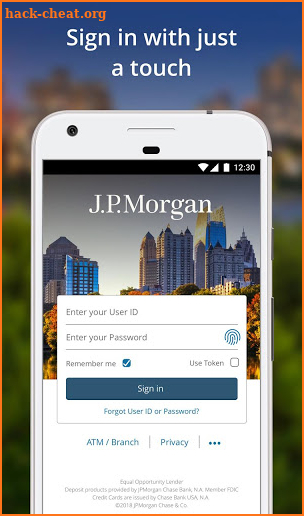 J.P. Morgan Mobile screenshot