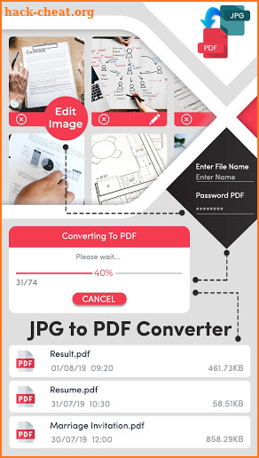 JPG to PDF Converter Free screenshot
