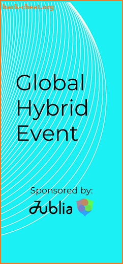 Jublia Global Hybrid event screenshot