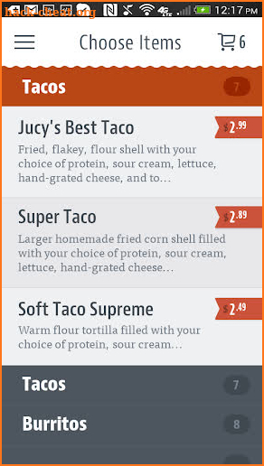 Jucy's Taco screenshot