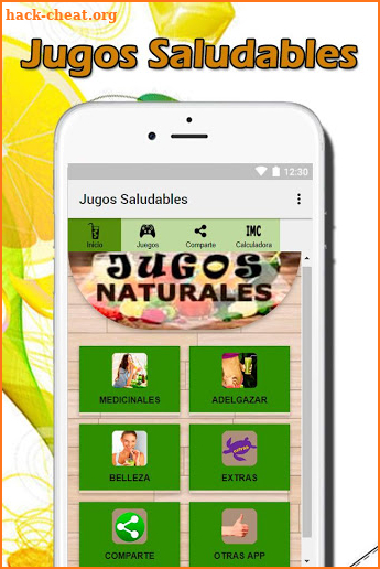 Jugos Saludables screenshot