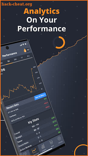 Juice Reel: Bet Tracker & Tips screenshot