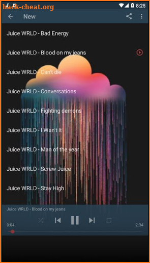 Juice W.R.L.D Offline song lasted viral 2021 screenshot