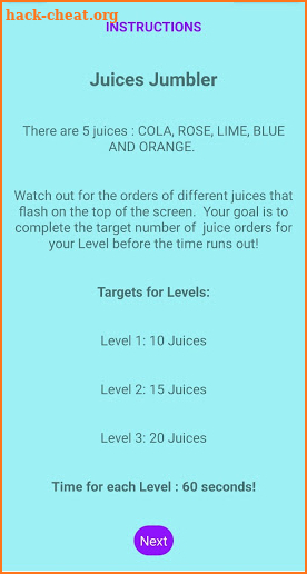 Juices Jumbler screenshot