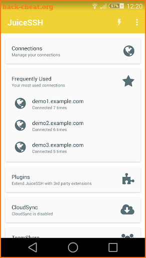 JuiceSSH - SSH Client screenshot