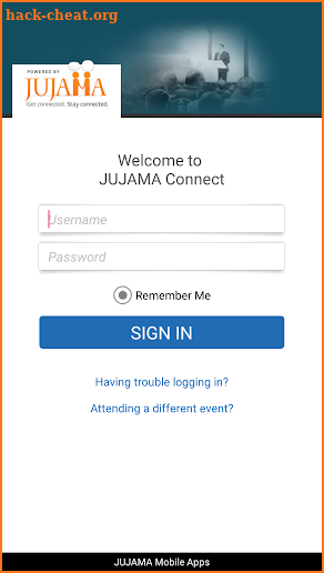 JUJAMA Connect screenshot