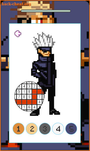 Jujutsu Kaisen Pixel Art Games screenshot