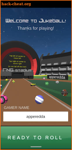 Jukeball screenshot