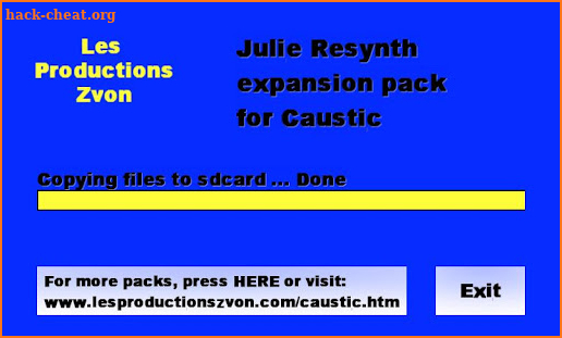 Julie Resynth for Caustic screenshot