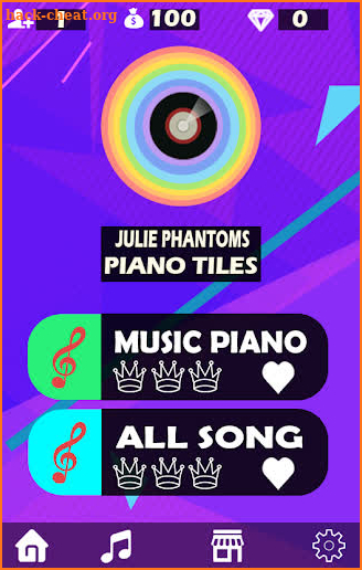 Julie The Phantoms Piano Tiles screenshot